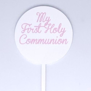 Baby Paddle - My First Holy Communion - Pink