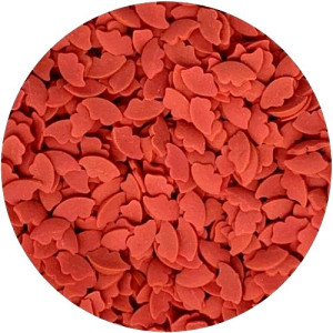Red Confetti Lips Sprinkles 50g 