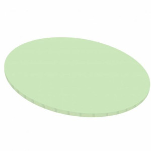 10" Masonite Cake Board - MATT Pastel Green 
