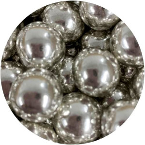 20mm High Shine Silver Choco Balls 65g 