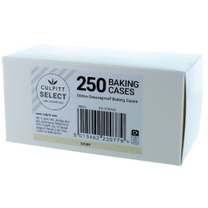 Box/250 Culpitt Select Baking Cases - Ivory