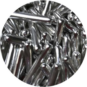Silver Metallic Rods 70g 
