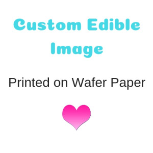 Custom Image Printed on Wafer Paper