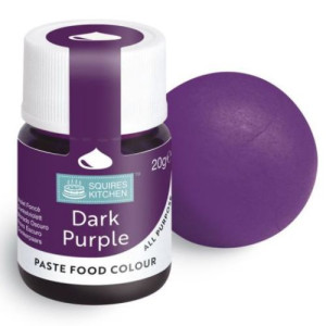 Squires Food Paste Colour - Dark Purple