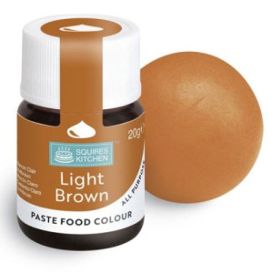 Squires Food Paste Colour - Light Brown