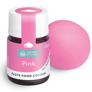Squires Food Paste Colour - Pink