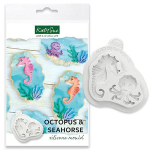 Katy Sue Octopus & Seahorse Mould