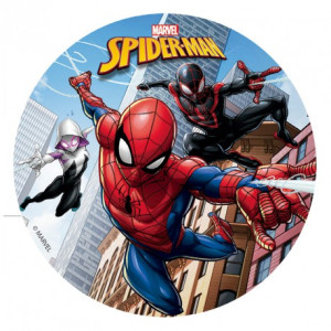Spiderman Sugar Disc 8"