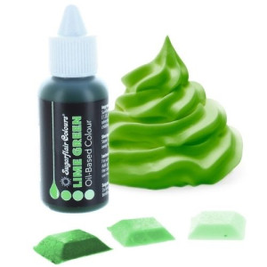 Sugarflair Oil Based Colour - Lime Green 30ml