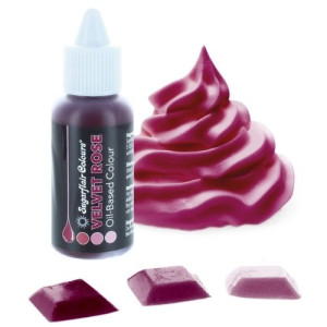 Sugarflair Oil Based Colour - Velvet Rose 30ml