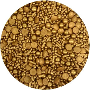 Vintage Gold Sprinkles 80g 
