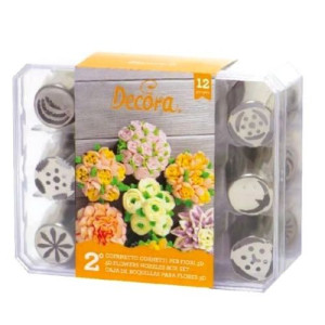 12 Decora Flower Nozzles Box No.2