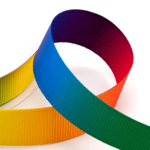 16mm Rainbow Ribbon - 10m Roll