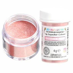 Sugarflair Lustre Dust Shimmer Pink 4g