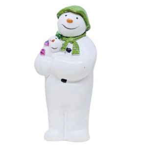 The Snowman & Snow Dog Resin Cake Topper