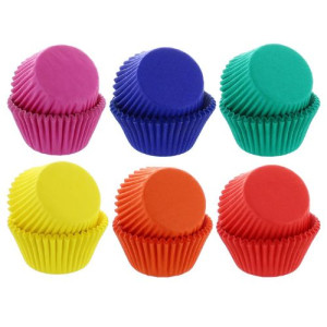 Baked with Love Bright Rainbow Baking Cases - Pk/300 
