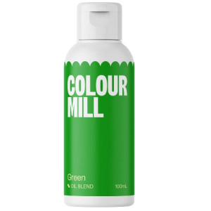Super Size Colour Mill Oil Based Colouring 100ml - Green