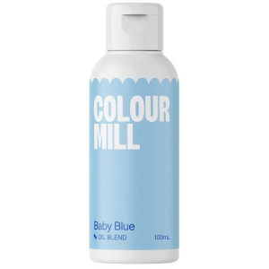 Super Size Colour Mill Oil Based Colouring 100ml - Baby Blue
