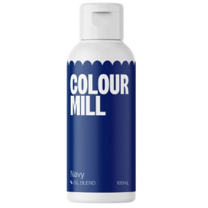 Super Size Colour Mill Oil Based Colouring 100ml - Navy