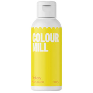 Super Size Colour Mill Oil Based Colouring 100ml - Yellow