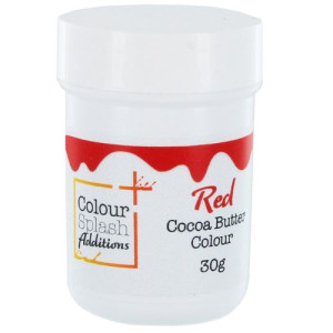 Colour Splash Additions - Cocoa Butter Colour Red 30g