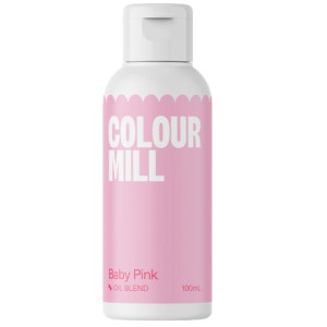 Super Size Colour Mill Oil Based Colouring 100ml - Baby Pink