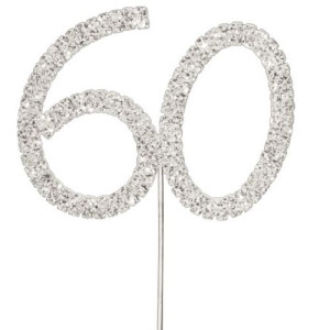 Diamante '60' topper