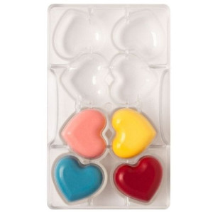 Decora Chocolate Mould - Heart with Base