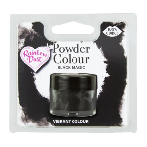 Rainbow Dust Powder Colour - Black Magic
