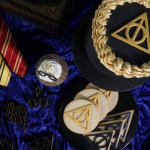Harry Potter Fondant & Cookie Cutter - Deathly Hallows