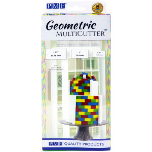 PME Geometric Bricks Multicutter Set/3 