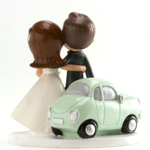Dekora WEDDING COUPLE "JUST MARRIED CAR" 