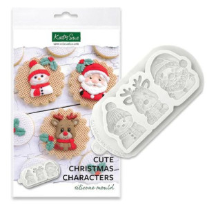 Katy Sue Cute Christmas Characters Mould