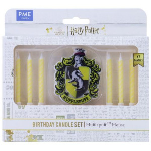 Harry Potter Candle Set of 7 - Hufflepuff