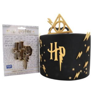 Harry Potter Fondant & Cookie Cutter - HP Logo