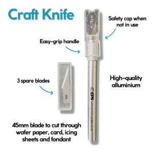 EPS Craft Knife with 3 x Spare Blades