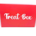 Red Treat Cupcake Box - Holds Standard 6's or Mini 12's