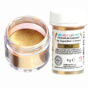 Sugarflair Lustre Dust Gold 4g