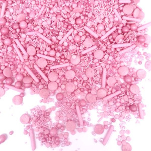 Perfect Pink Sprinkle Mix 100g 