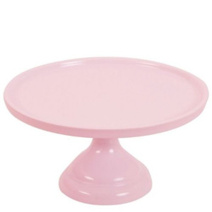 Small Melamine Pink Cake Stand