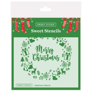 Sweet Stencils - Christmas Cake Wreath