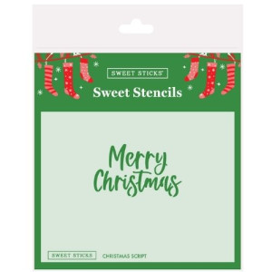Sweet Stencils - Christmas Script