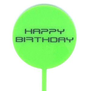 Baby Paddle - Lime Green Gaming Happy Birthday