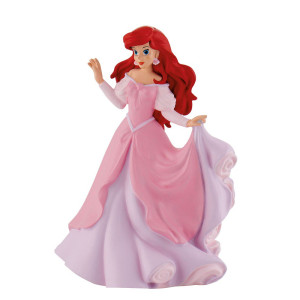 Bullyland Disney© Figurine Princess Ariel in Pink Dress 