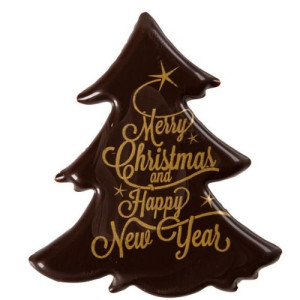 Bulk Belgian Chocolate Christmas Trees Box/60