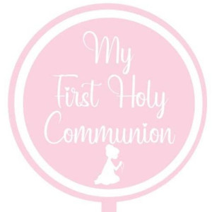 Acrylic Paddle - First Holy Communion Girl
