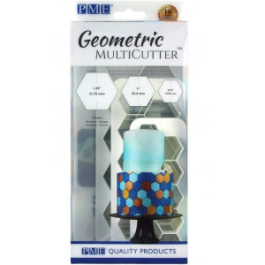 PME Geometric Hexagon Multicutter Set/3 