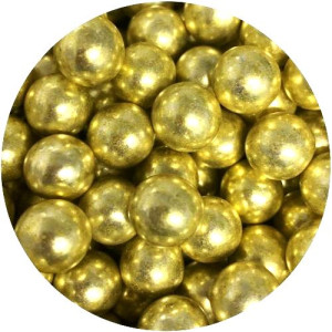 10mm Chocoballs - High Shine Metallic Gold 70g 
