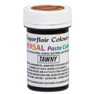 Sugarflair Universal Paste Colours - Tawny