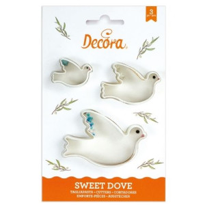 Decora Dove Cutters Set/3
